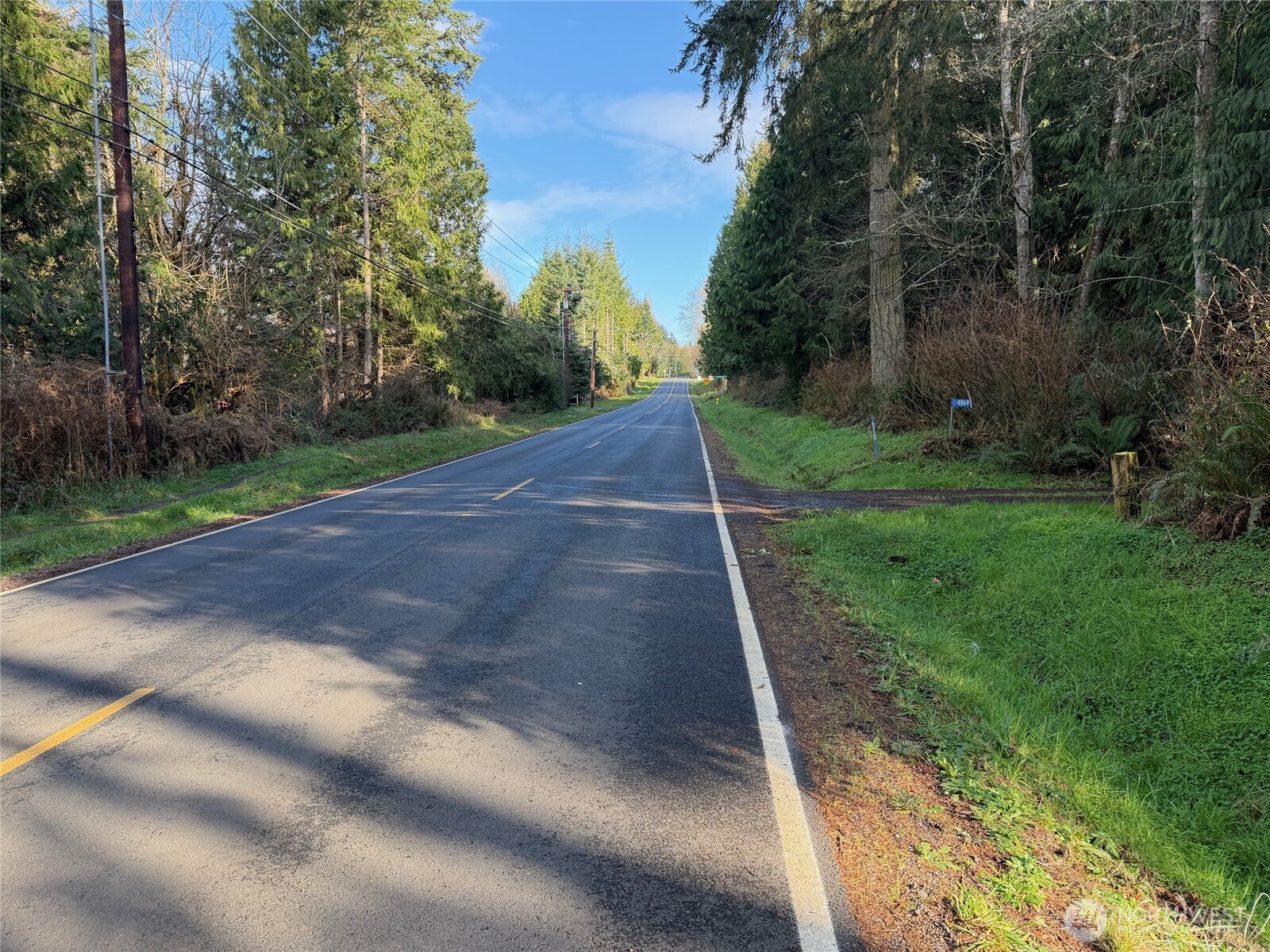 4843 Northeast Twin Spits Road Hansville, WA 98340 - Photo 18 of 20 a view of a street