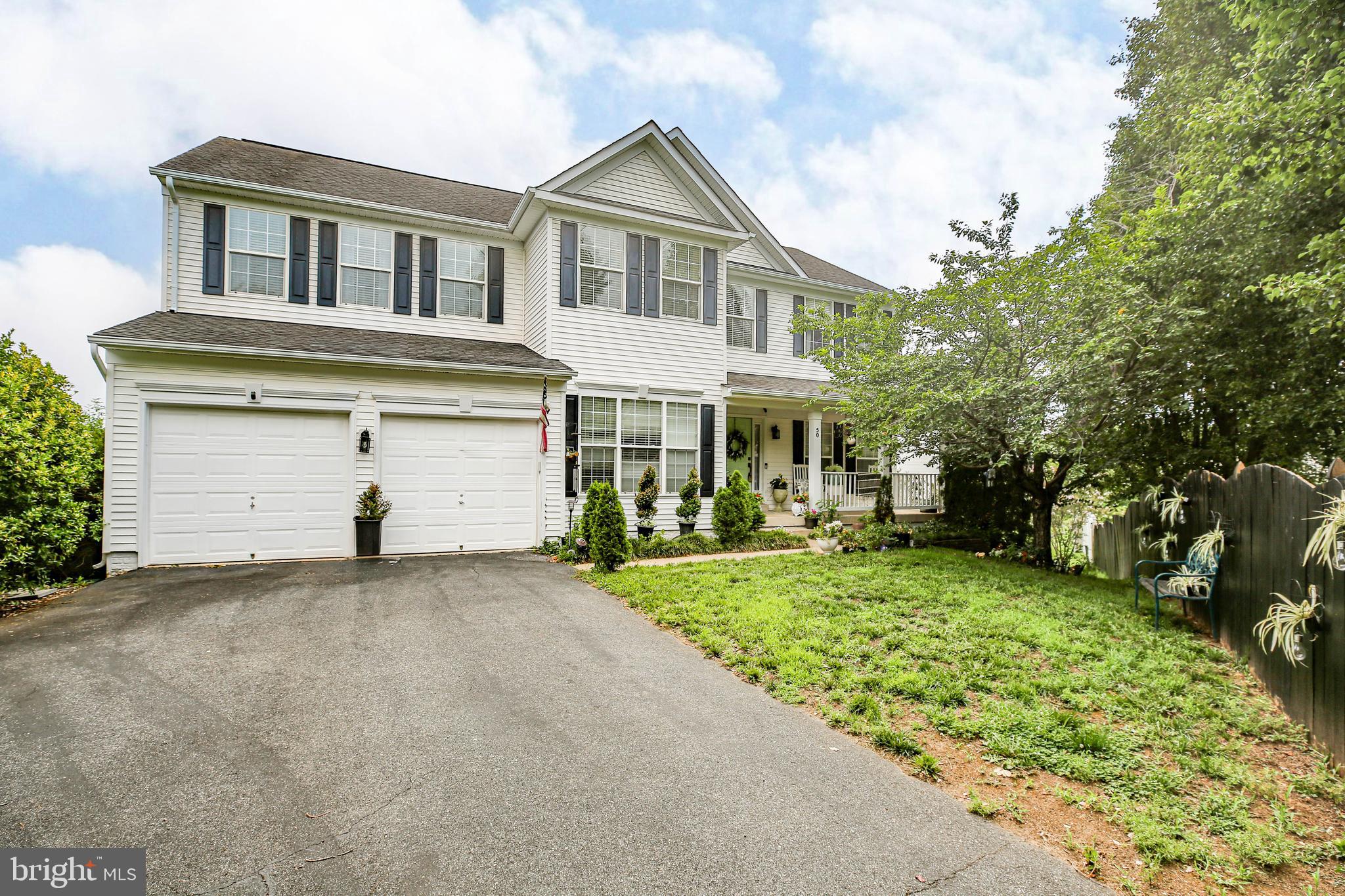 50 Hamstead Road Fredericksburg, VA 22405 - Photo 2 of 57 Three level colonial home with two car garage