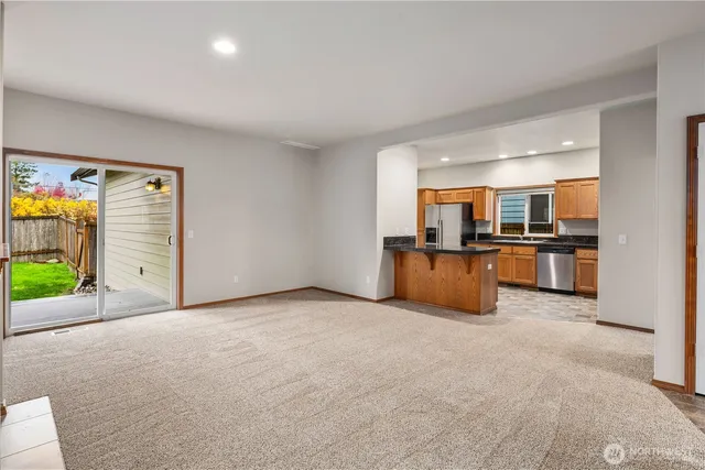 a view of kitchen with a sink