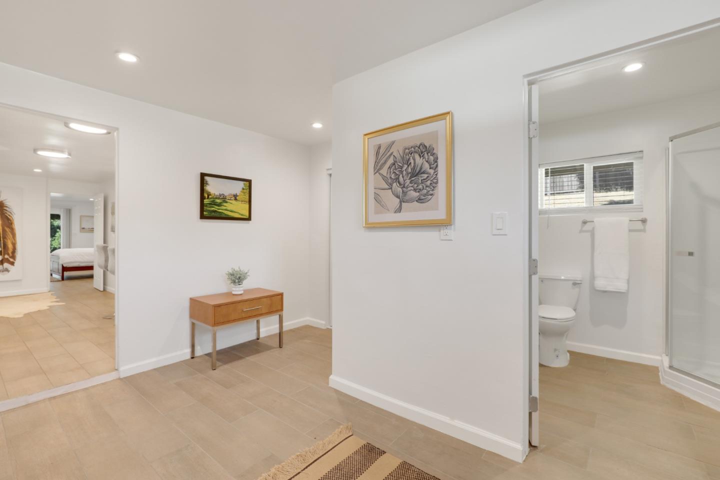 19235 Cachagua Road Carmel Valley, CA 93924 - Photo 25 of 34 a view of a hallway with front door