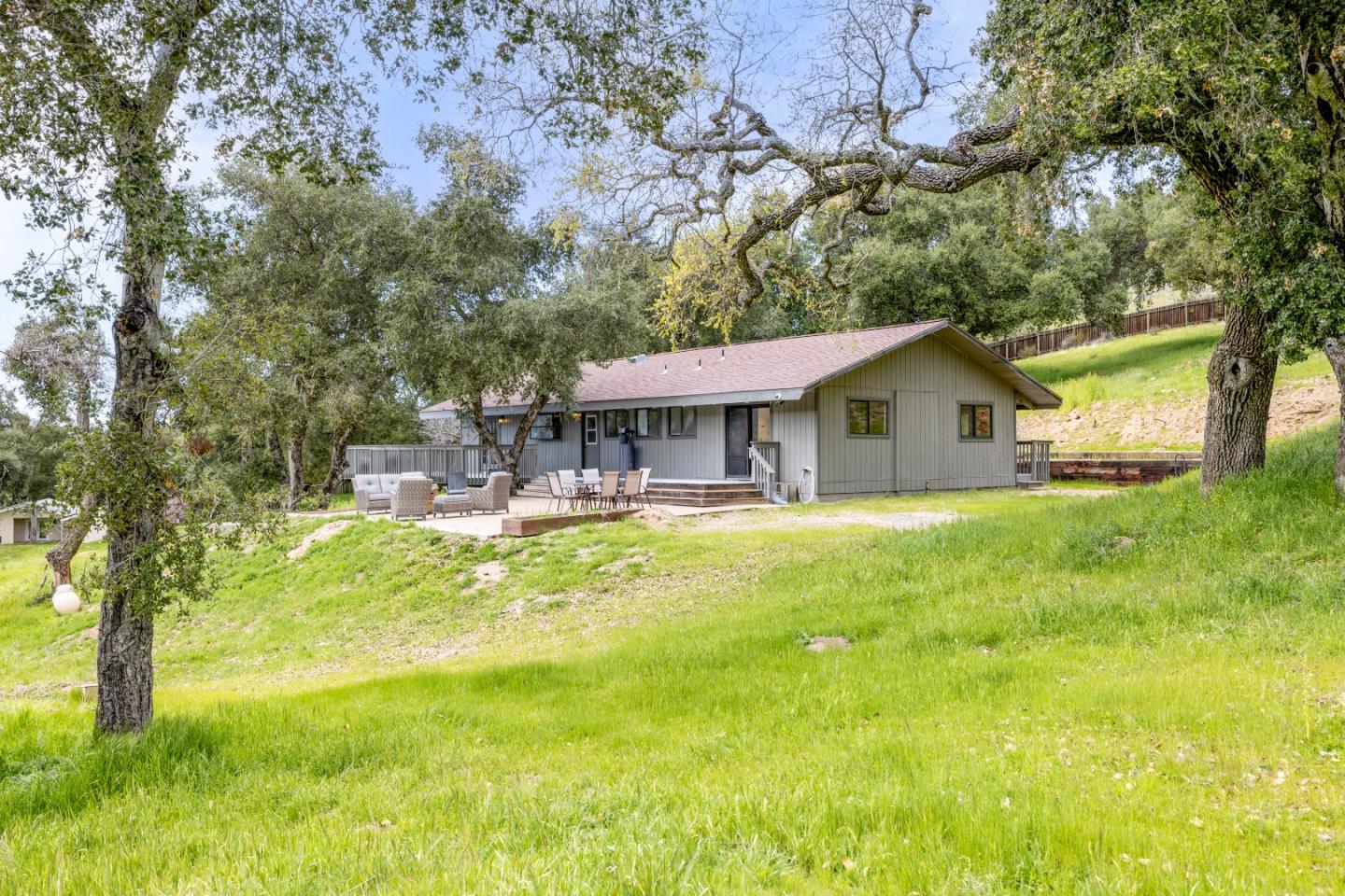 19235 Cachagua Road Carmel Valley, CA 93924 - Photo 31 of 34 a view of house with garden