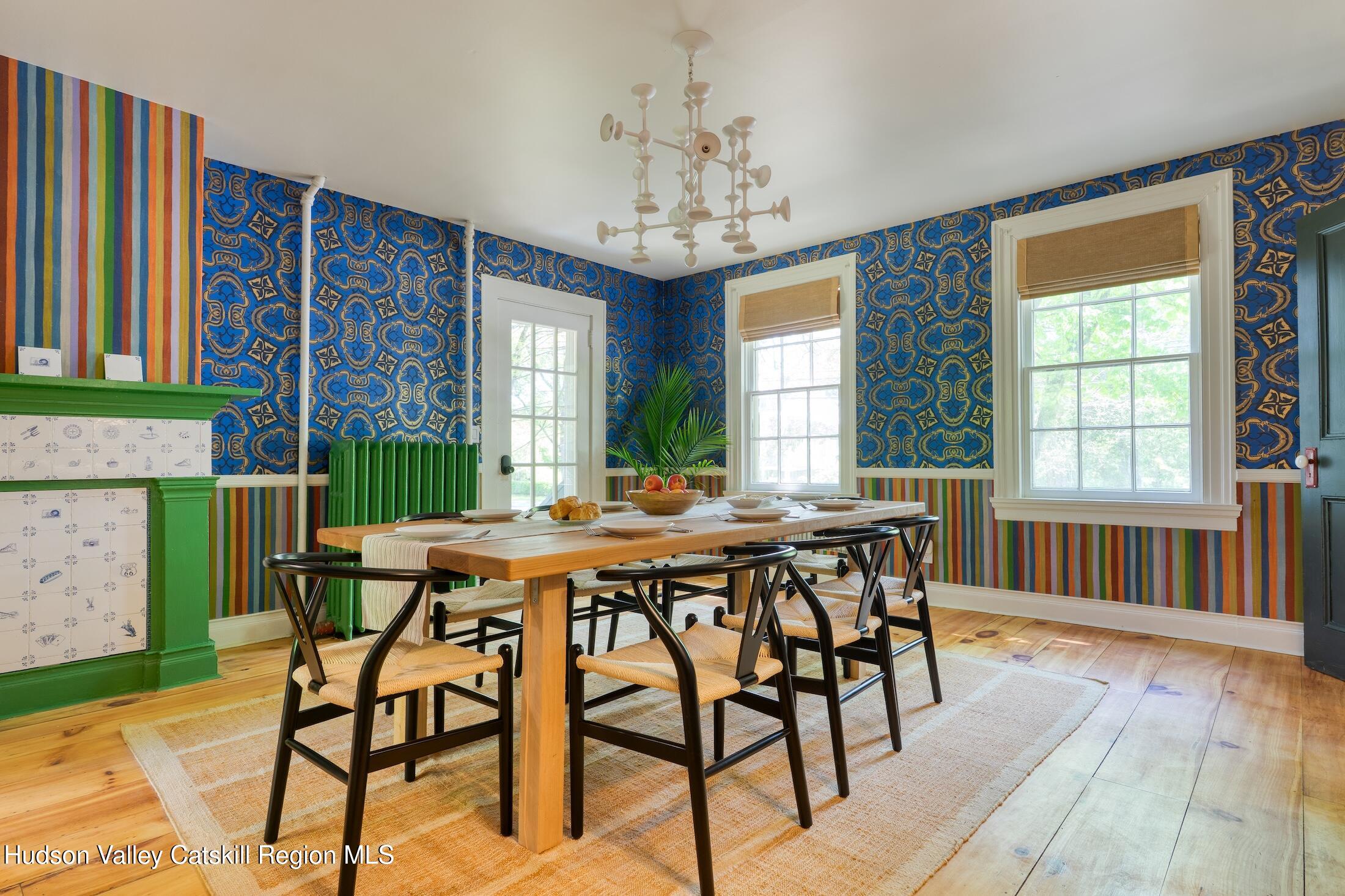 3714 Main Street Stone Ridge, NY 12484 - Photo 14 of 31 a view of a dining room with furniture window and wooden floor
