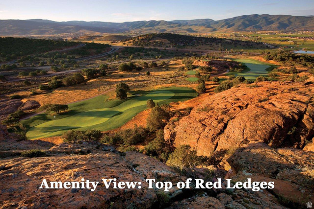 707 Chimney Rock Road, Unit 247 Heber City, UT 84032 - Photo 56 of 64 Mountain view featuring a local golf course