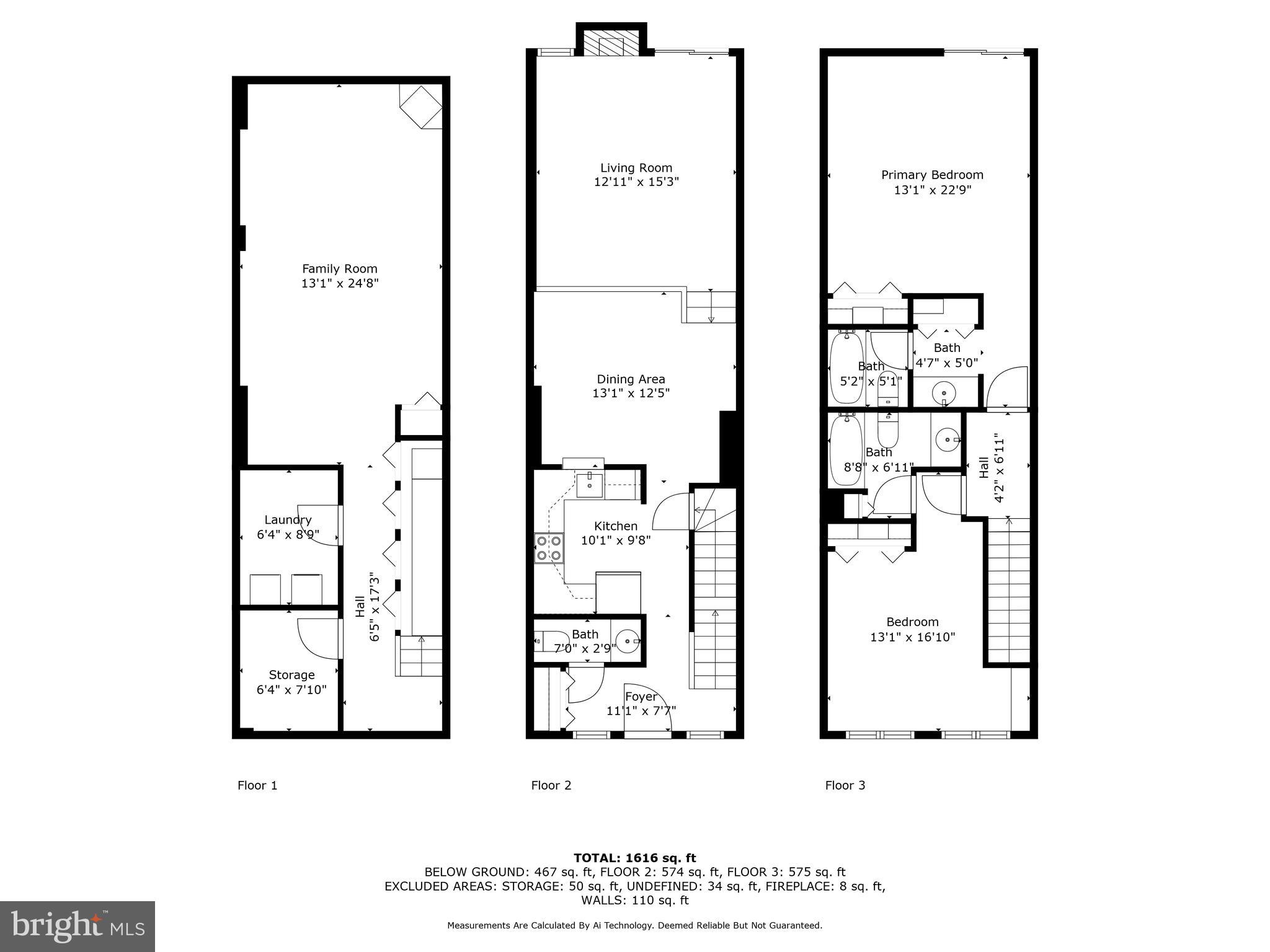 630 South Hanover Street Baltimore, MD 21230 - Photo 55 of 55 a picture of a floor plan
