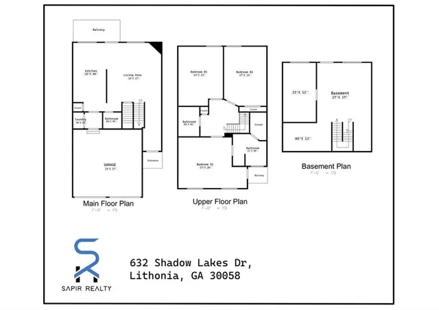 $1,850 | 632 Shadow Lake Drive, Lithonia, GA 30058