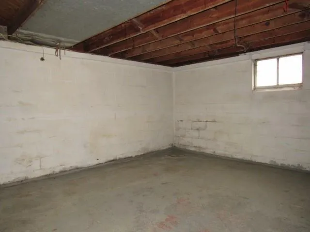 a view of a wooden door