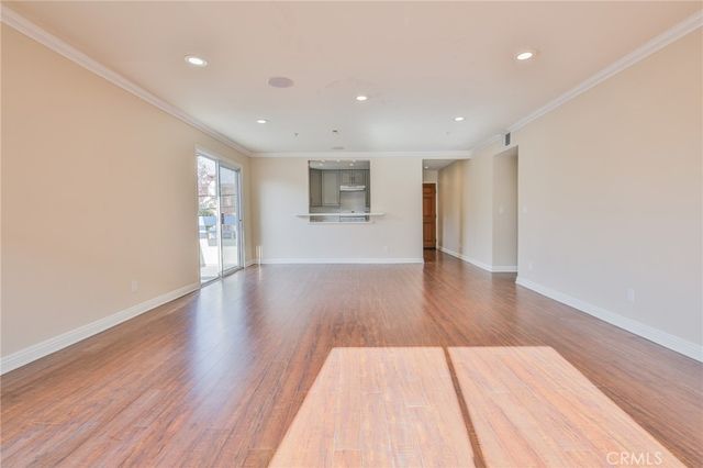 a view of livingroom with hardwood