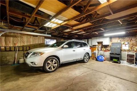 a view of car garage