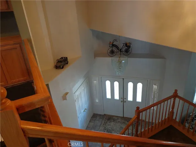 a view of an entryway door