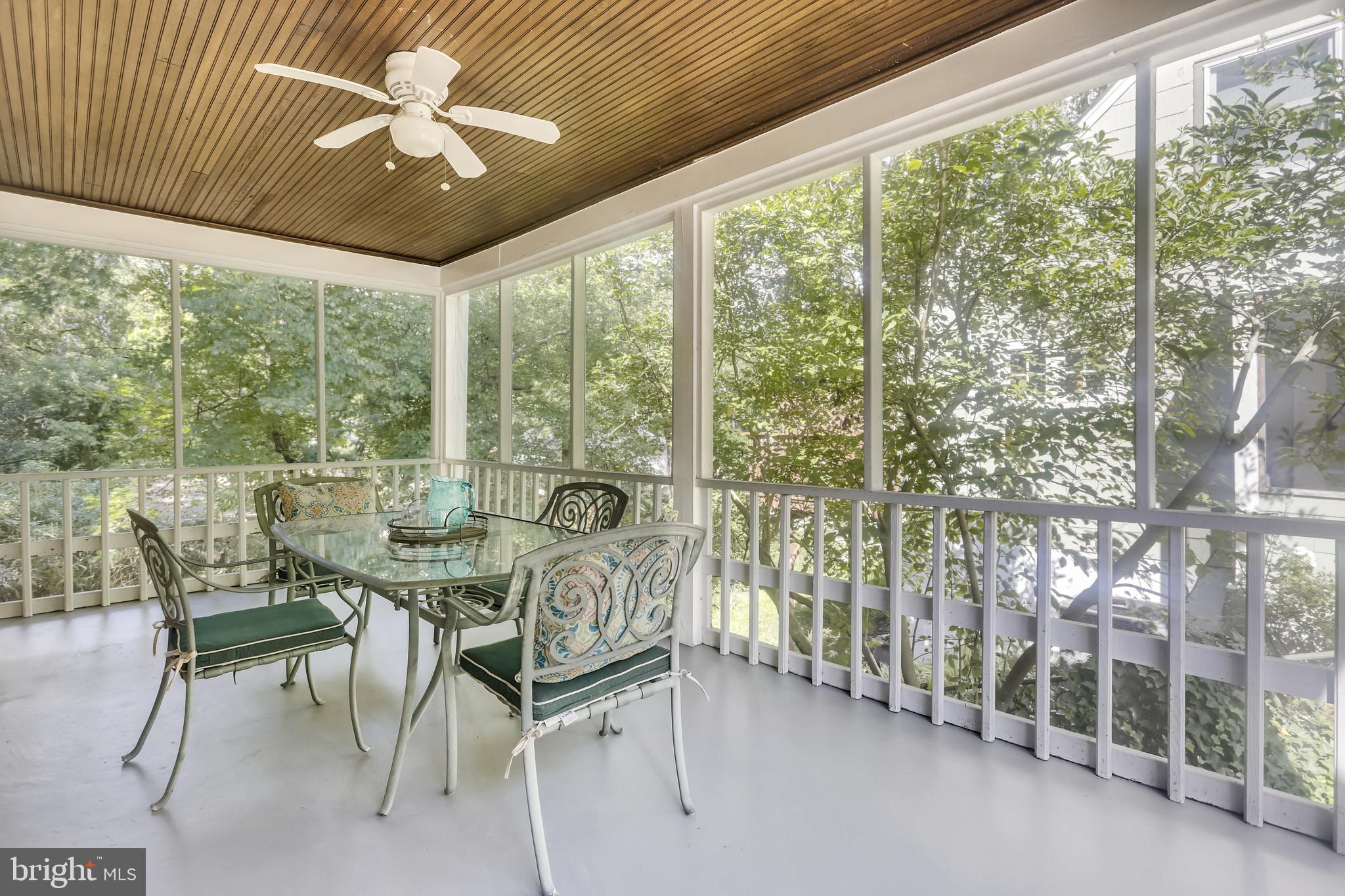 407 Thayer Place Silver Spring, MD 20910 - Photo 14 of 64 Large Screened Porch
