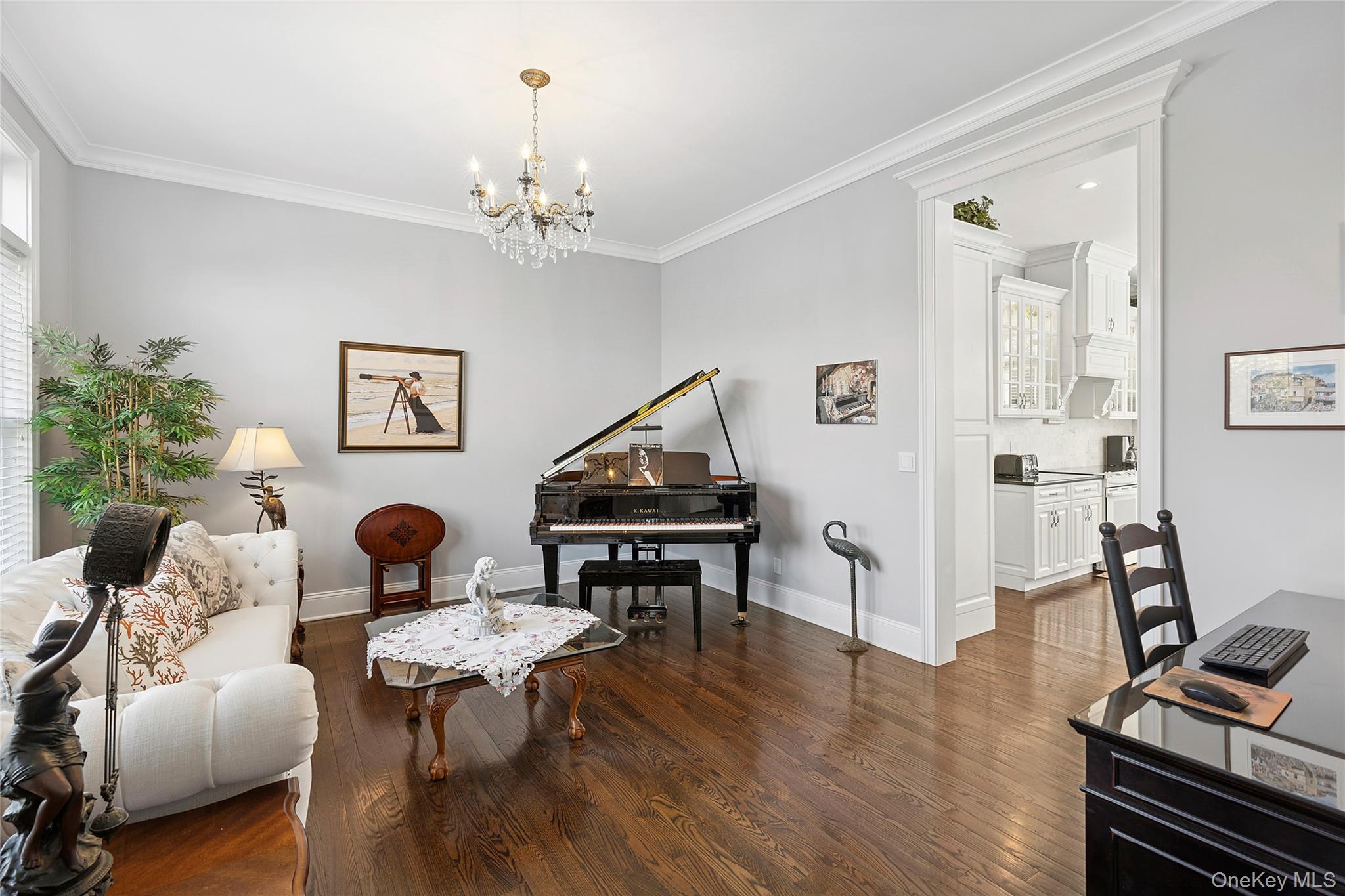 106 East Tiana Road Hampton Bays, NY 11946 - Photo 10 of 28 a living room with furniture and wooden floor