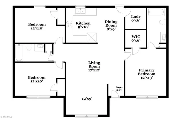 $1,710 | 114 Chriswood Avenue, Thomasville, NC 27360