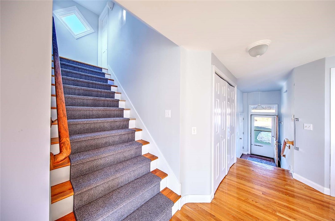 534 Curtis Corner Road South Kingstown, RI 02879 - Photo 28 of 38 Stairs to Primary Bedroom And Bathroom.