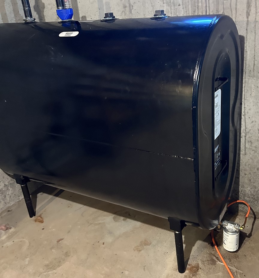 534 Curtis Corner Road Wakefield, RI 02879 - Photo 37 of 38 New Oil Tank