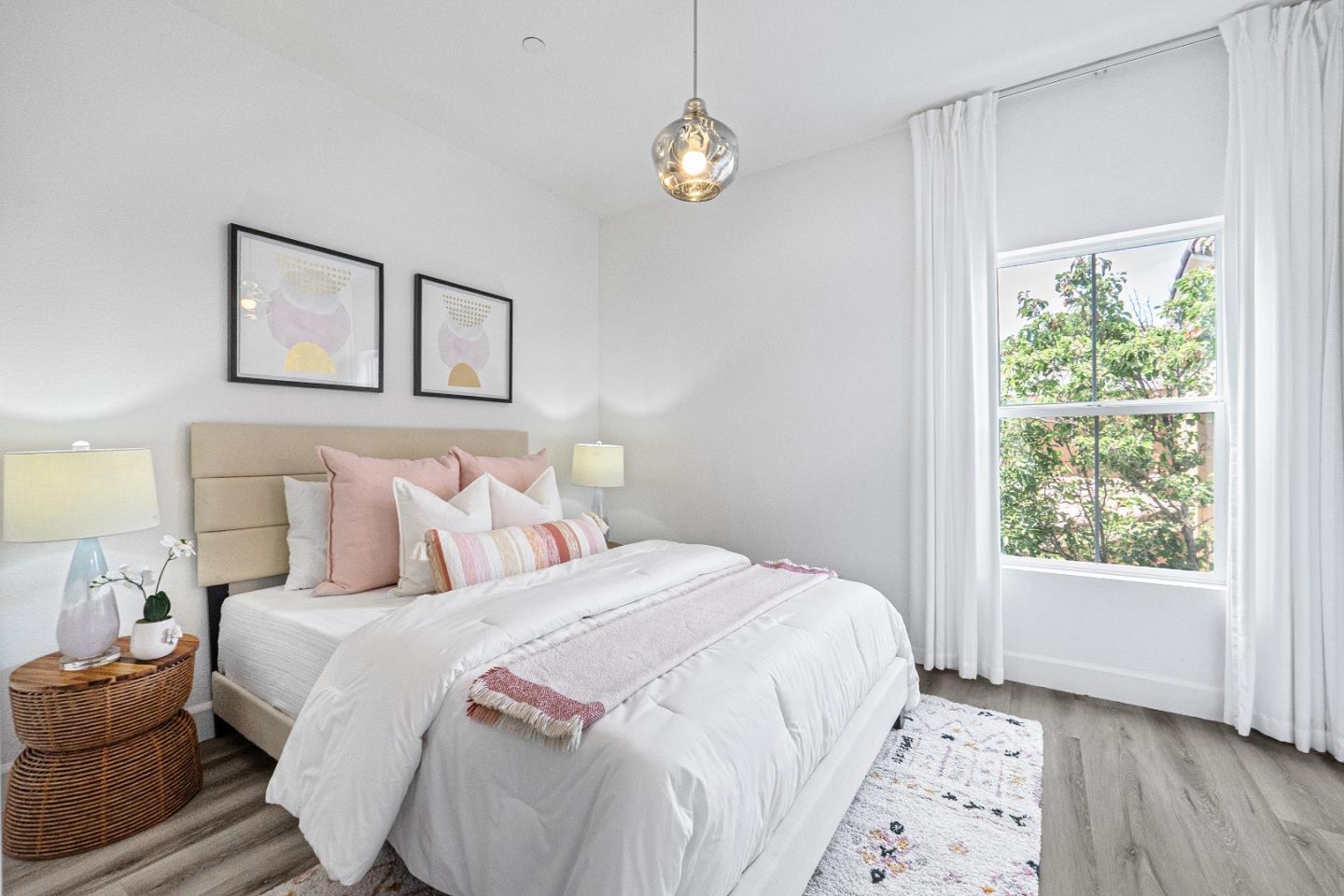 827 Harmony Place Milpitas, CA 95035 - Photo 16 of 36 a bedroom with a bed and a window