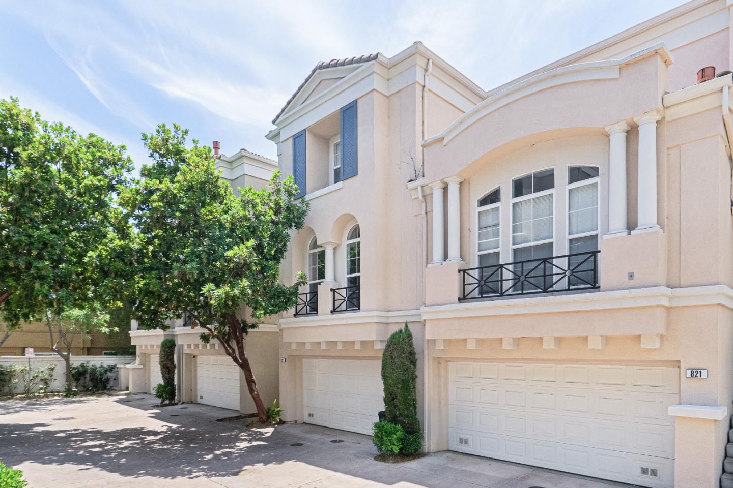 827 Harmony Place Milpitas, CA 95035 - Photo 28 of 36 a front view of a house with a garden