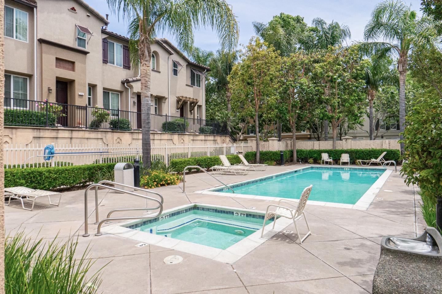 827 Harmony Place Milpitas, CA 95035 - Photo 31 of 36 a view of a patio with a table and chairs in patio