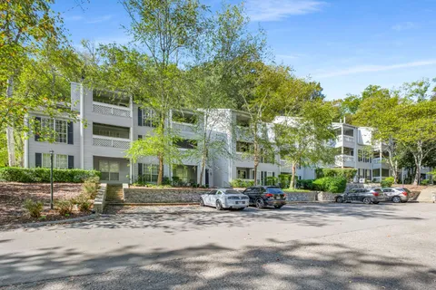 a car parked in front of a building