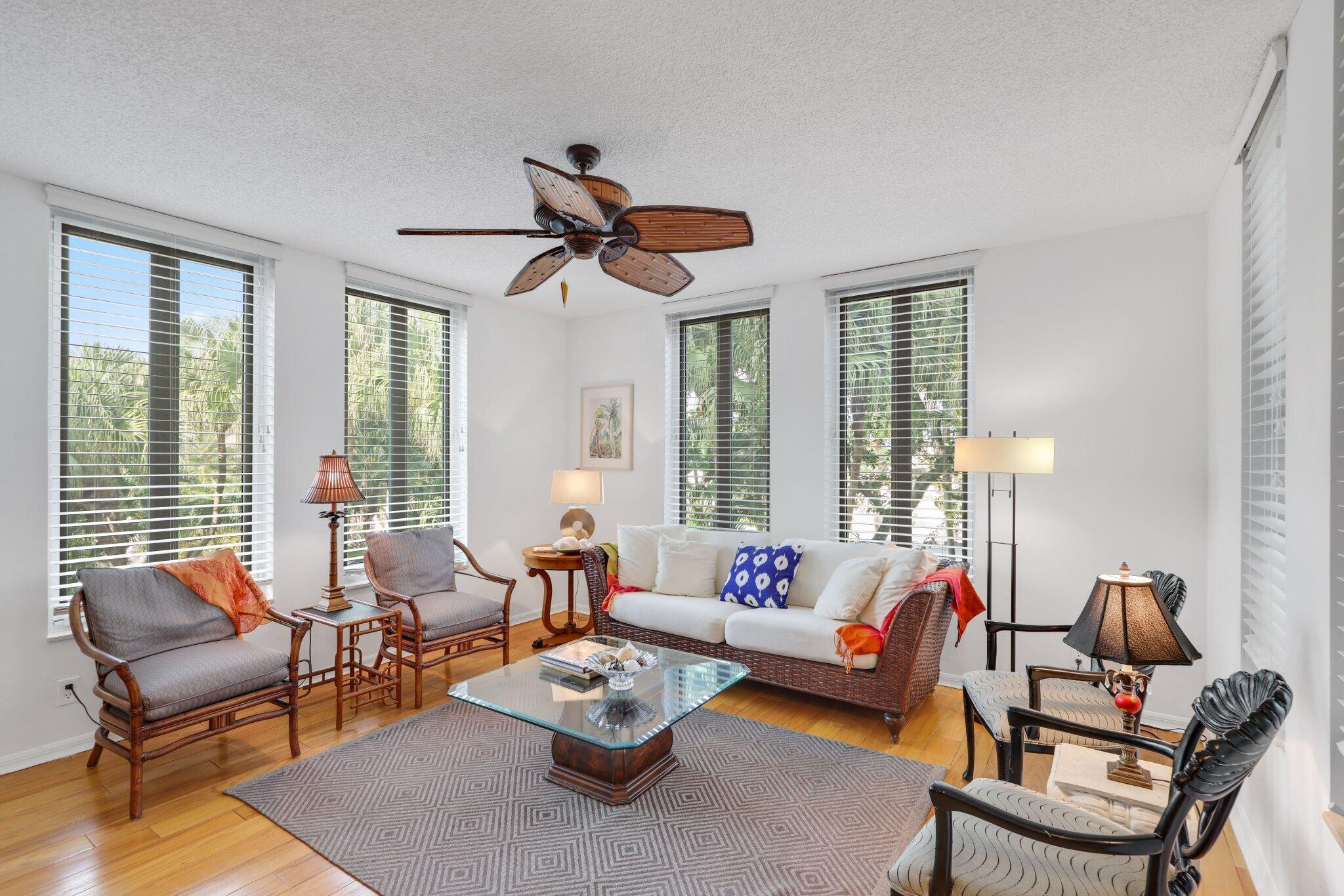 100 Southeast 5th Avenue, Unit 308 Boca Raton, FL 33432 - Photo 29 of 49 a living room with furniture and a large window