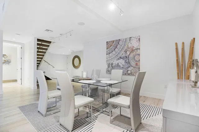 a bathroom with a toilet and sink