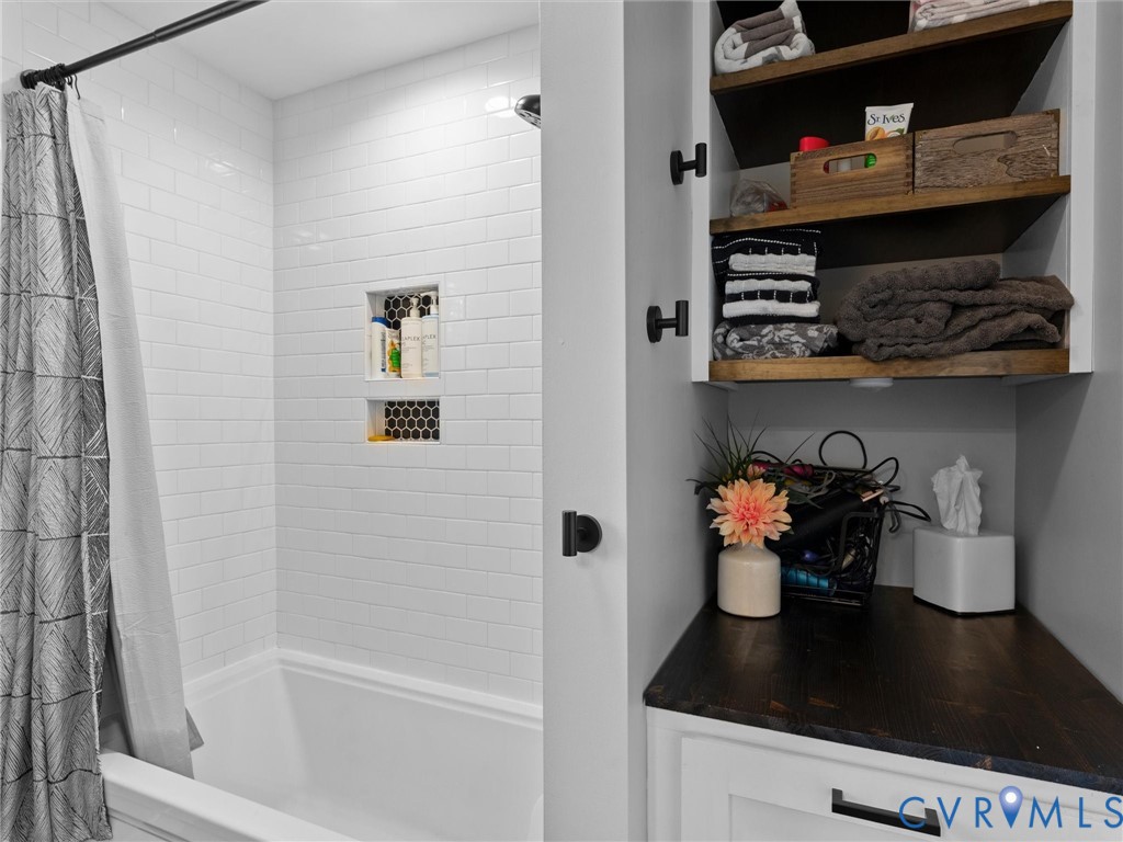 1910 Dresden Road Henrico, VA 23229 - Photo 16 of 30 Renovated Full Bath with extra storage
