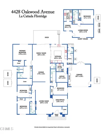 $3,988,000 | 4428 Oakwood Avenue, La Canada Flintridge, CA 91011