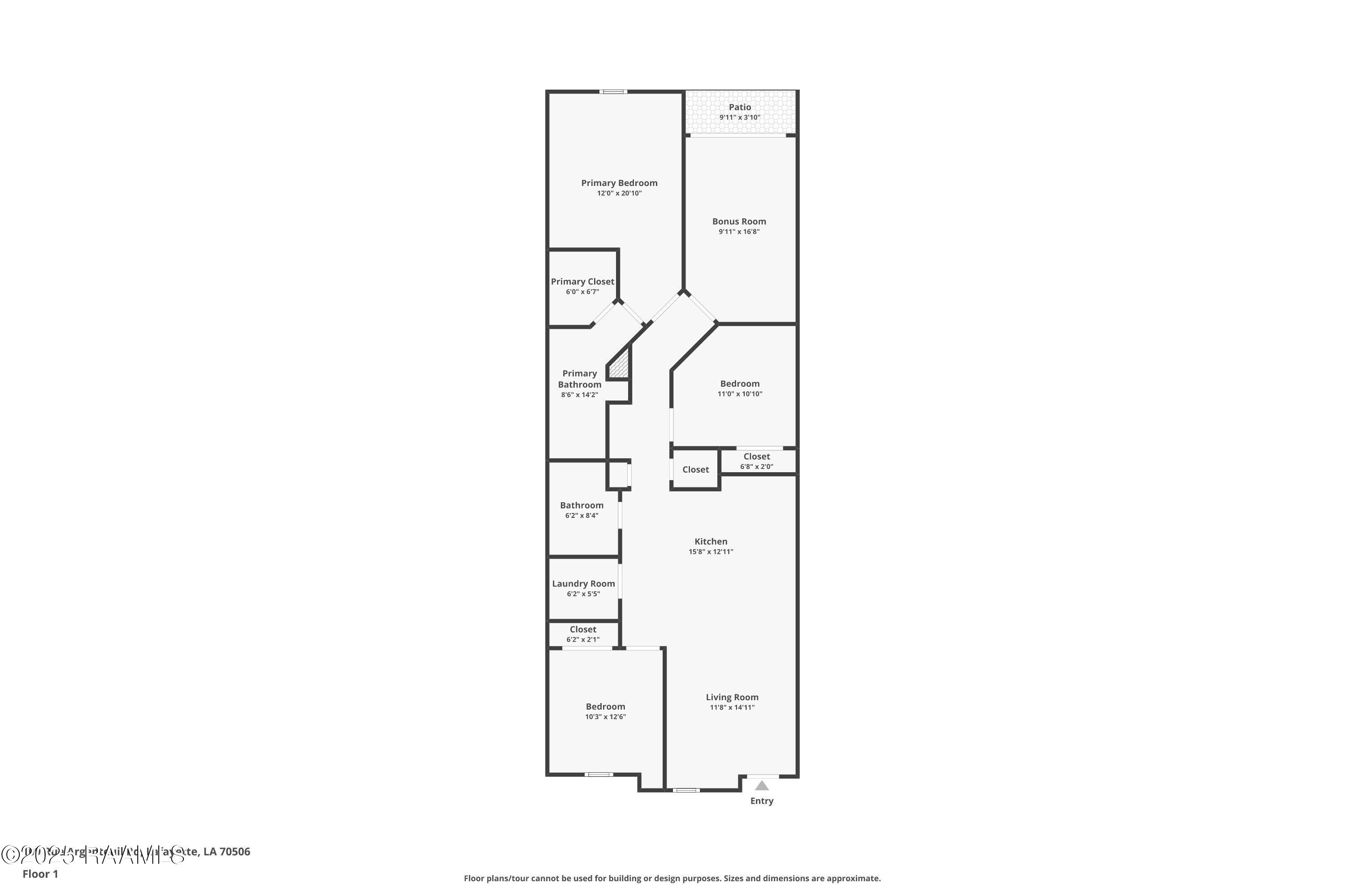 109 Rue Argenteuil Lafayette, LA 70506 - Photo 22 of 22 Floor-1