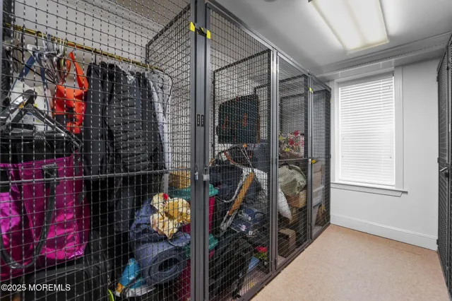 a view of storage and utility room