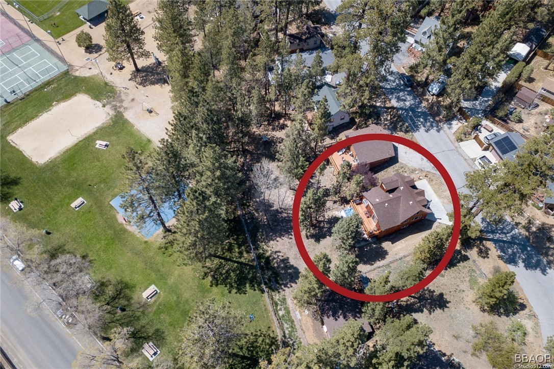 308 Eagle Drive Big Bear Lake, CA 92315 - Photo 26 of 29 an aerial view of a house