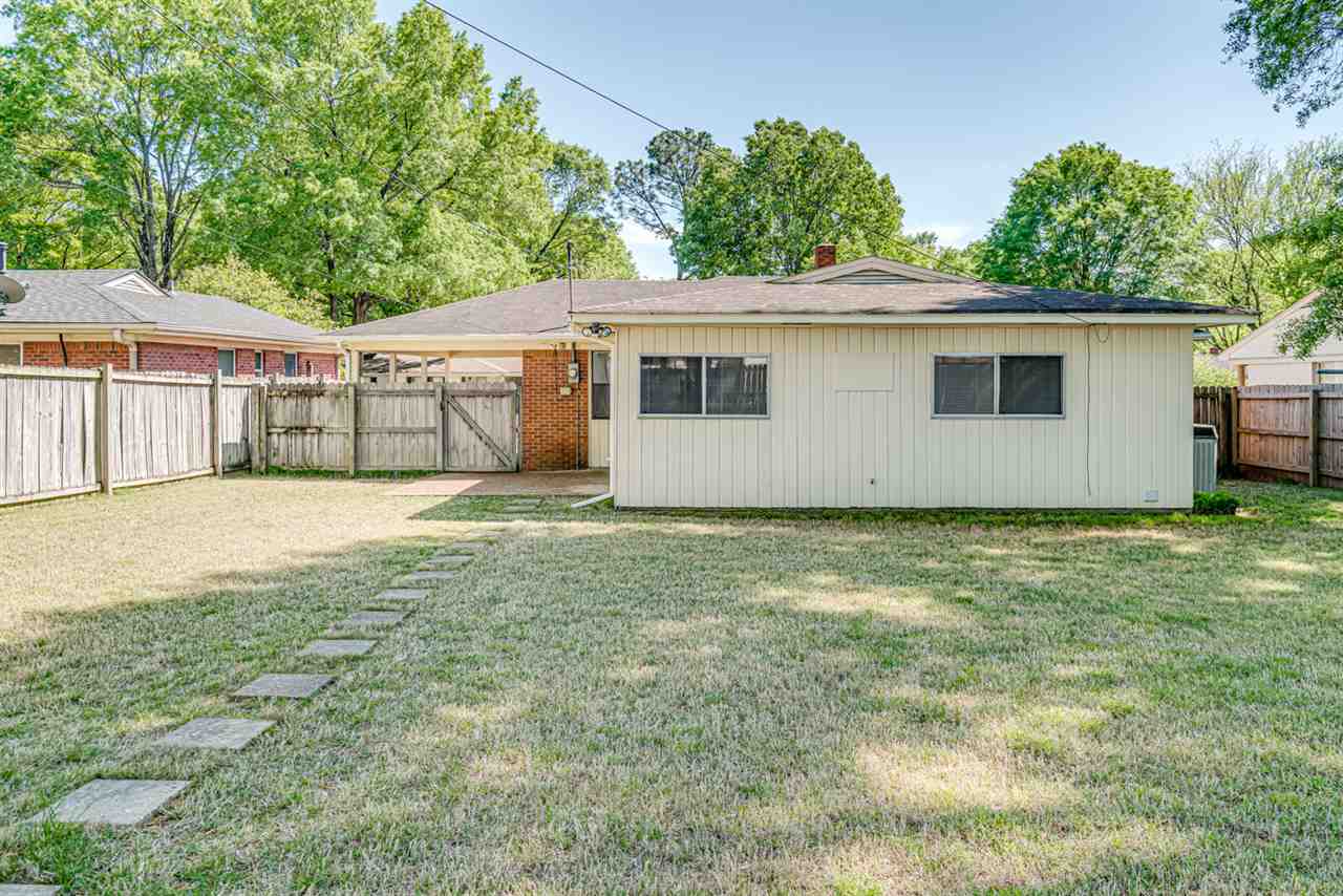 4862 Verne Road Memphis, TN 38117 - Photo 22 of 23 Another view of the full fenced backyard.
