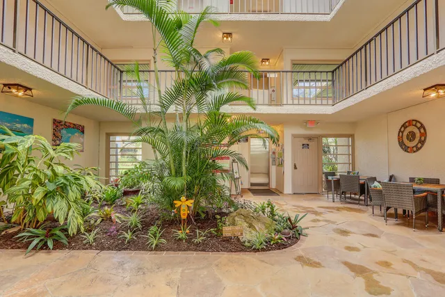 a view of a house with a patio