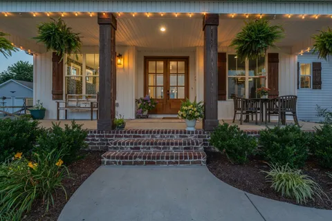 a view of balcony with patio
