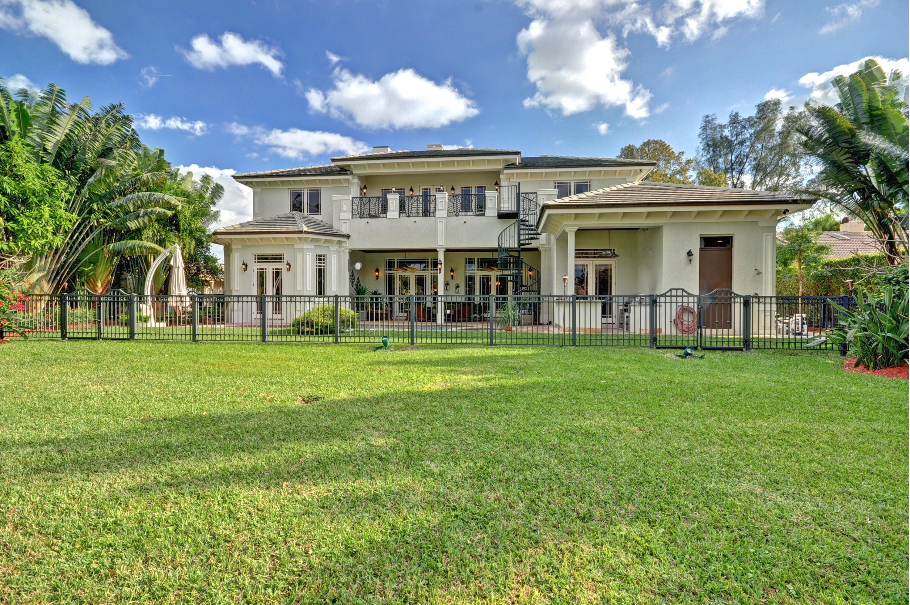 2121 Northwest 30th Road Boca Raton, FL 33431 - Photo 37 of 37 Back view of home from the park