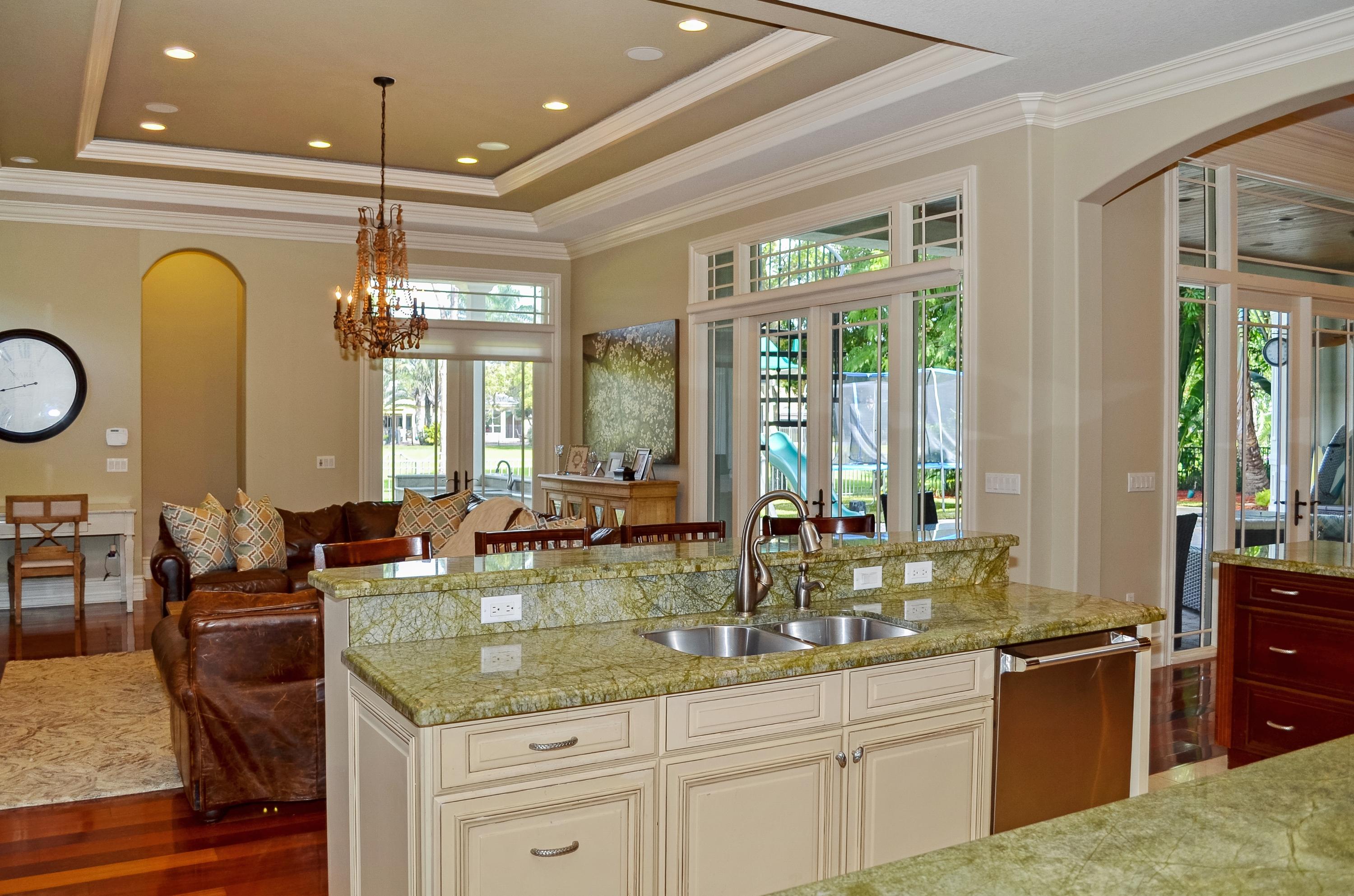 2121 Northwest 30th Road Boca Raton, FL 33431 - Photo 10 of 37 Kitchen and family room
