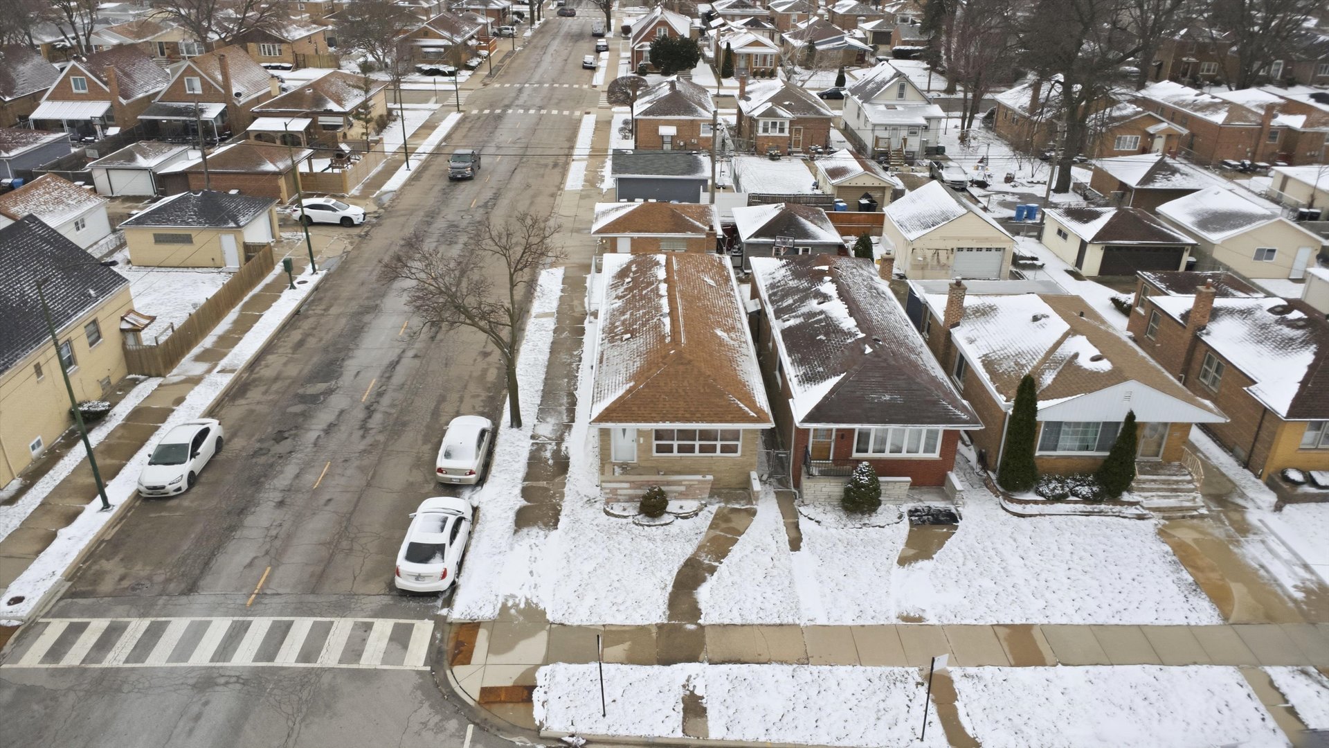 3701 West 80th Street Chicago, IL 60652 - Photo 28 of 34 an aerial view of residential houses with outdoor space