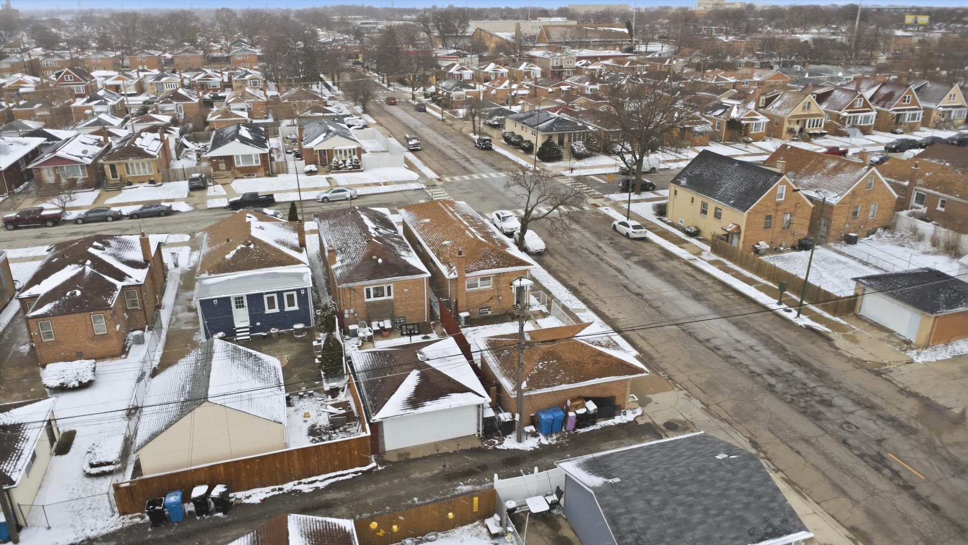 3701 West 80th Street Chicago, IL 60652 - Photo 30 of 34 an aerial view of residential houses with city view