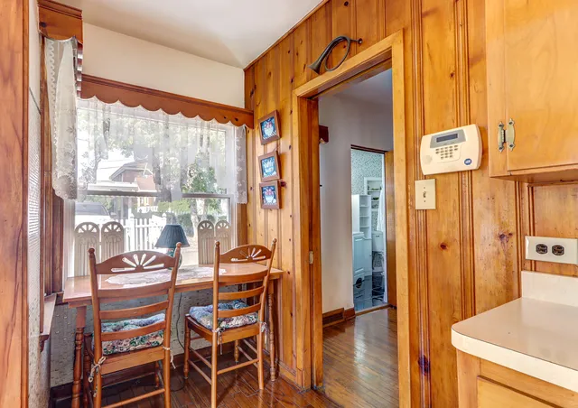 a kitchen with a refrigerator a sink and dishwasher