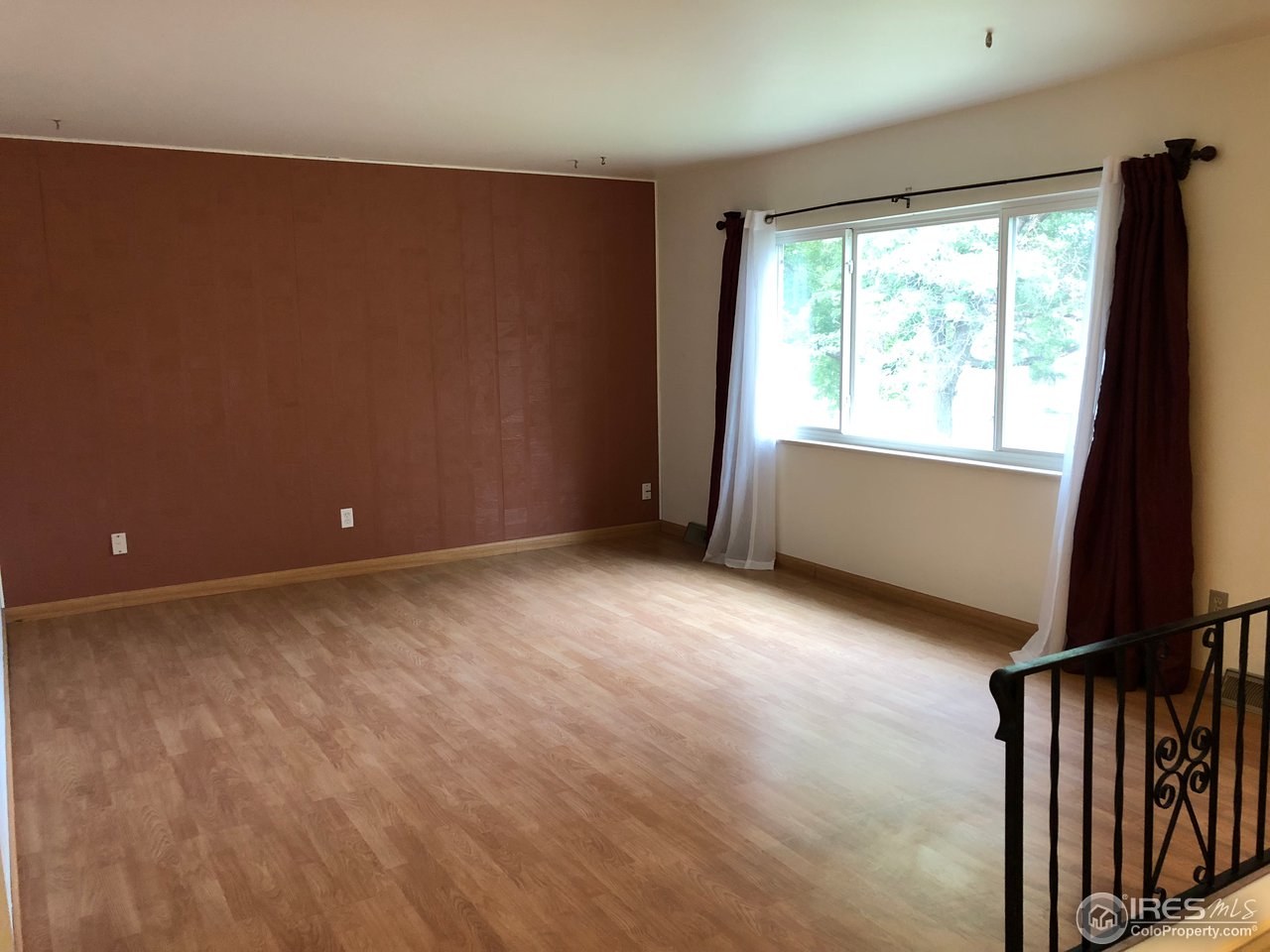 Main Level Living Rm. with Wood Laminate