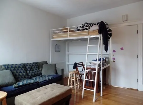 a view of livingroom with furniture and wooden floor