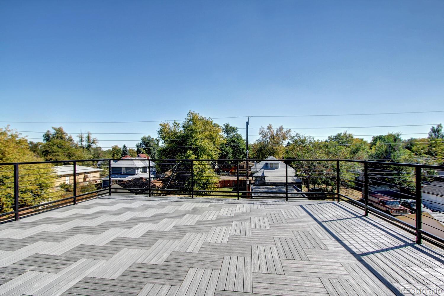 4128 Chase Street Denver, CO 80212 - Photo 36 of 42 a view of a terrace with chairs