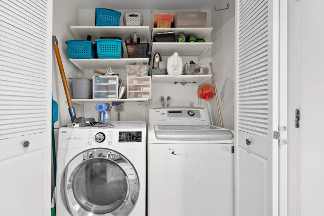 a view of balcony and deck with wooden floor and bench
