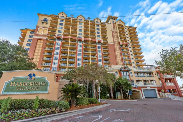 a front view of a building with glass windows