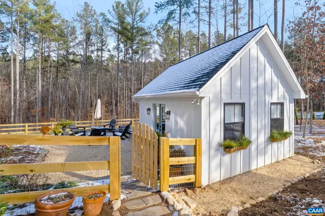 a view of a balcony with chairs
