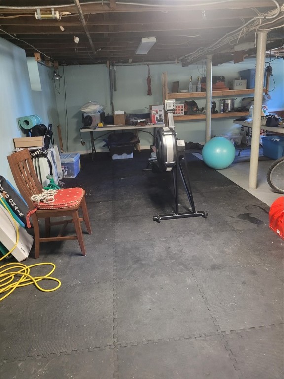 50 Old Fort Road Newport, RI 02840 - Photo 36 of 48 Basement plenty of room to make a work out area