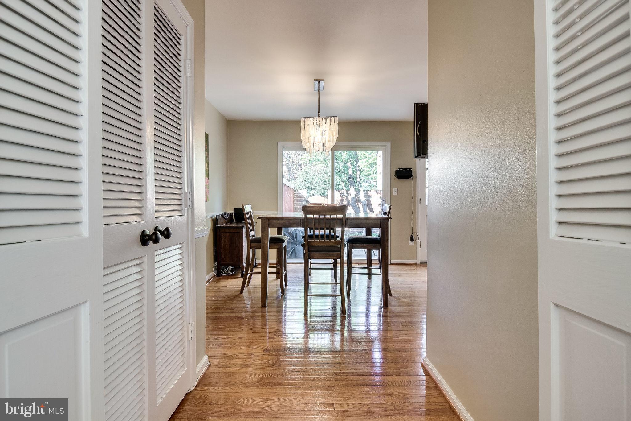 8344 Wickham Road Springfield, VA 22152 - Photo 12 of 72 Hallway between the living room and dining room