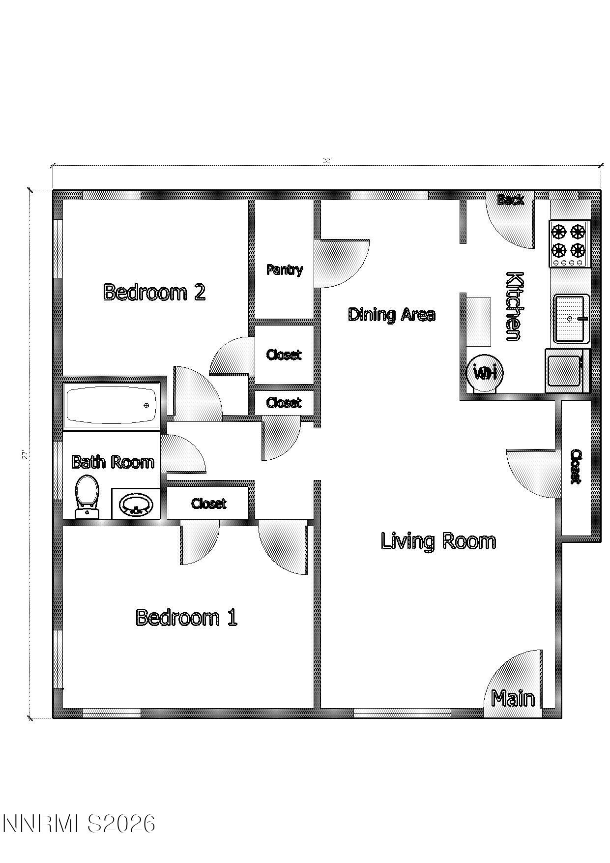 670 Denslowe Drive Reno, NV 89512 - Photo 12 of 12 a picture of a floor plan
