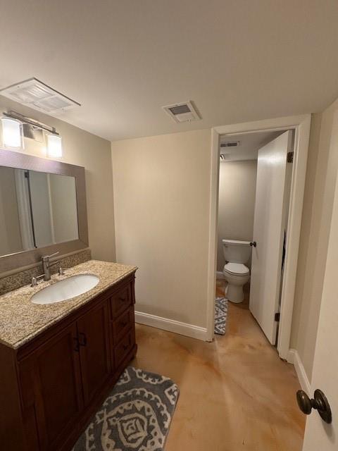 192 Kings Row Northeast Marietta, GA 30067 - Photo 26 of 34 a bathroom with a granite countertop sink toilet and shower