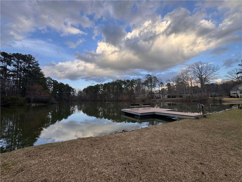 192 Kings Row Northeast Marietta, GA 30067 - Photo 32 of 34 a view of swimming pool with lake view