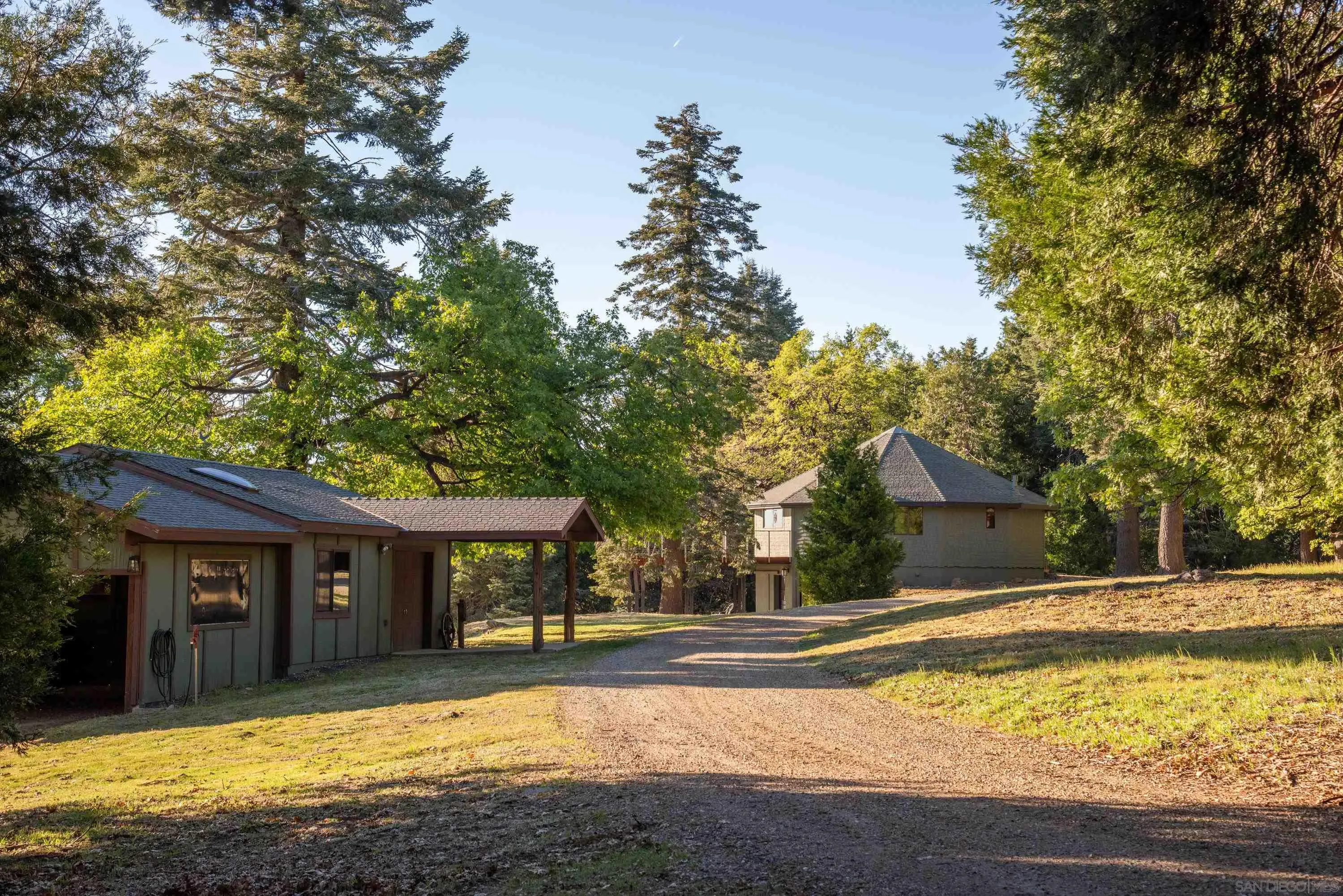 3413 Fern Meadow Road Palomar Mountain, CA 92060 - Photo 2 of 38 a view of a house with a yard