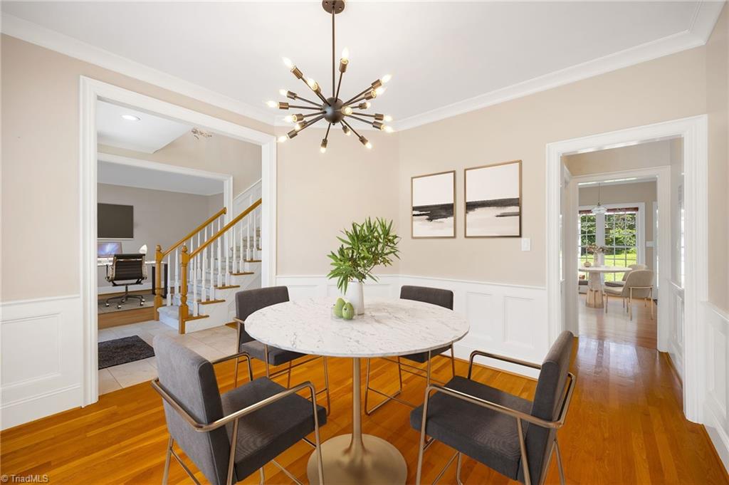 6694 Fegan Road Summerfield, NC 27358 - Photo 13 of 35 Formal Dining - Virtually Staged